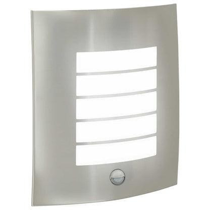 Außenwandlampen 2 pcs Silber 23.5 x 10.5 x 26 cm Edelstahl