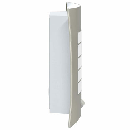 Außenwandlampen 2 pcs Silber 23.5 x 10.5 x 26 cm Edelstahl