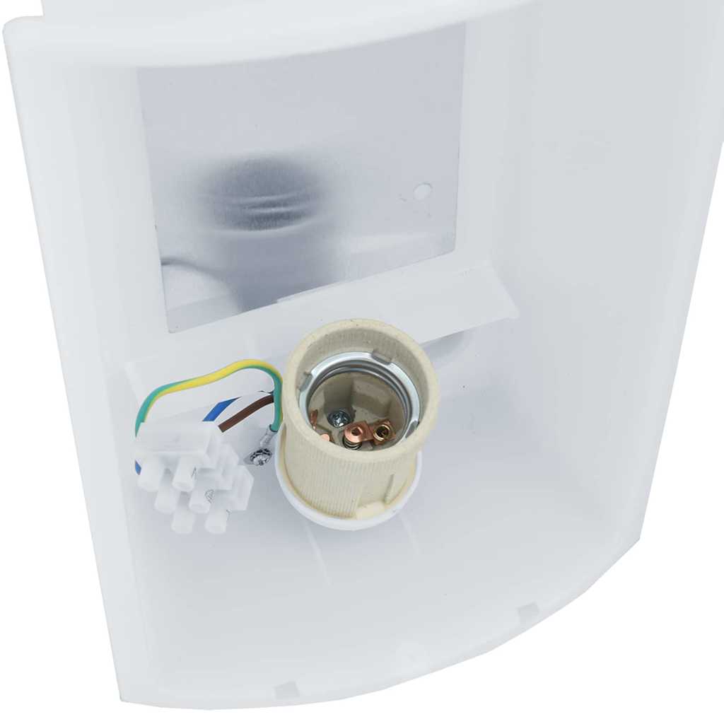 Außenwandleuchte Schwarz 23.5 x 10.5 x 26 cm Edelstahl