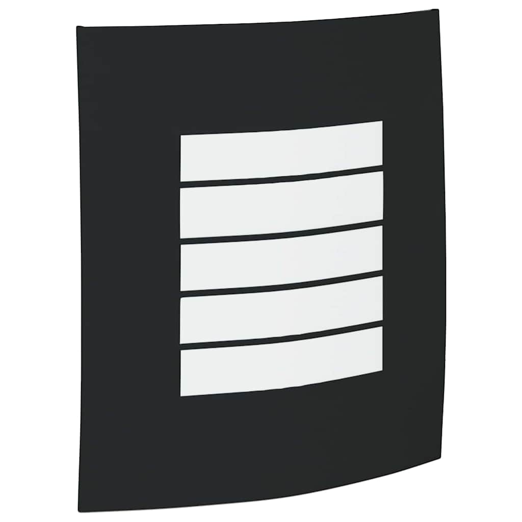 Außenwandleuchte Schwarz 23.5 x 10.5 x 26 cm Edelstahl