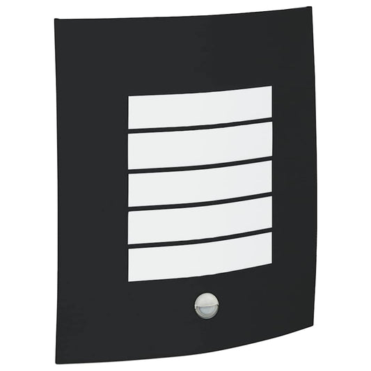 Außenwandleuchte 2 pcs Schwarz 23.5 x 10.5 x 26 cm Edelstahl