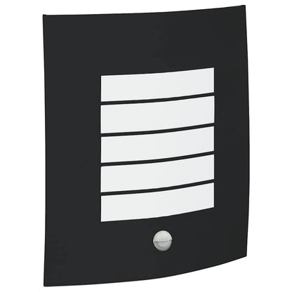 Außenwandlampen 2 pcs Schwarz 23.5 x 10.5 x 26 cm Edelstahl