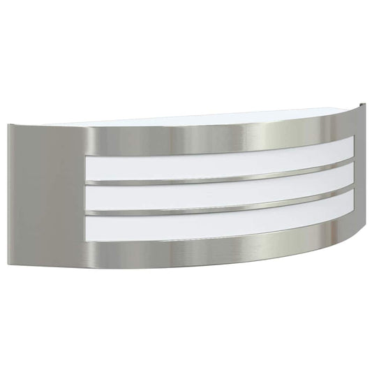 Außenwandleuchte Silber 32 x 10 x 10 cm Edelstahl