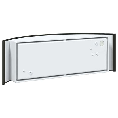 Außenwandleuchte Schwarz 32 x 10 x 10 cm Edelstahl