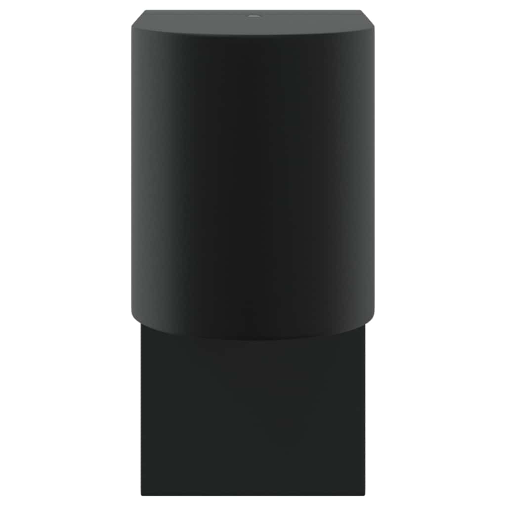 Außenwandlampen 2 pcs Schwarz 12 x 7 x 15 cm Edelstahl