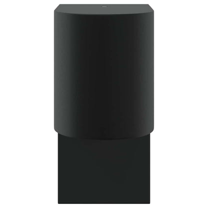 Außenwandlampen 2 pcs Schwarz 12 x 7 x 15 cm Edelstahl