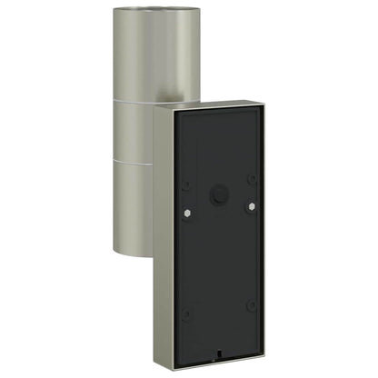 Außenwandlampen 2 pcs Silber 7 x 10 x 22 cm Edelstahl