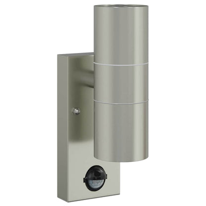 Außenwandlampen 2 pcs Silber 7 x 10 x 22 cm Edelstahl