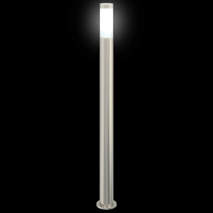 Pollerleuchten 3er 110 cm Edelstahl IP44