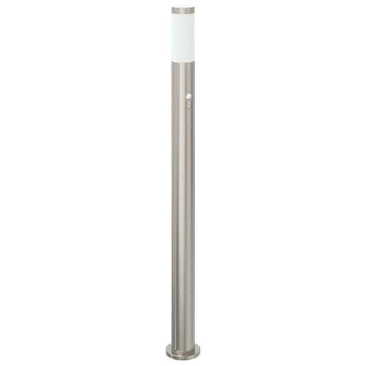 Pollerleuchte mit Sensor 110 cm Edelstahl IP44