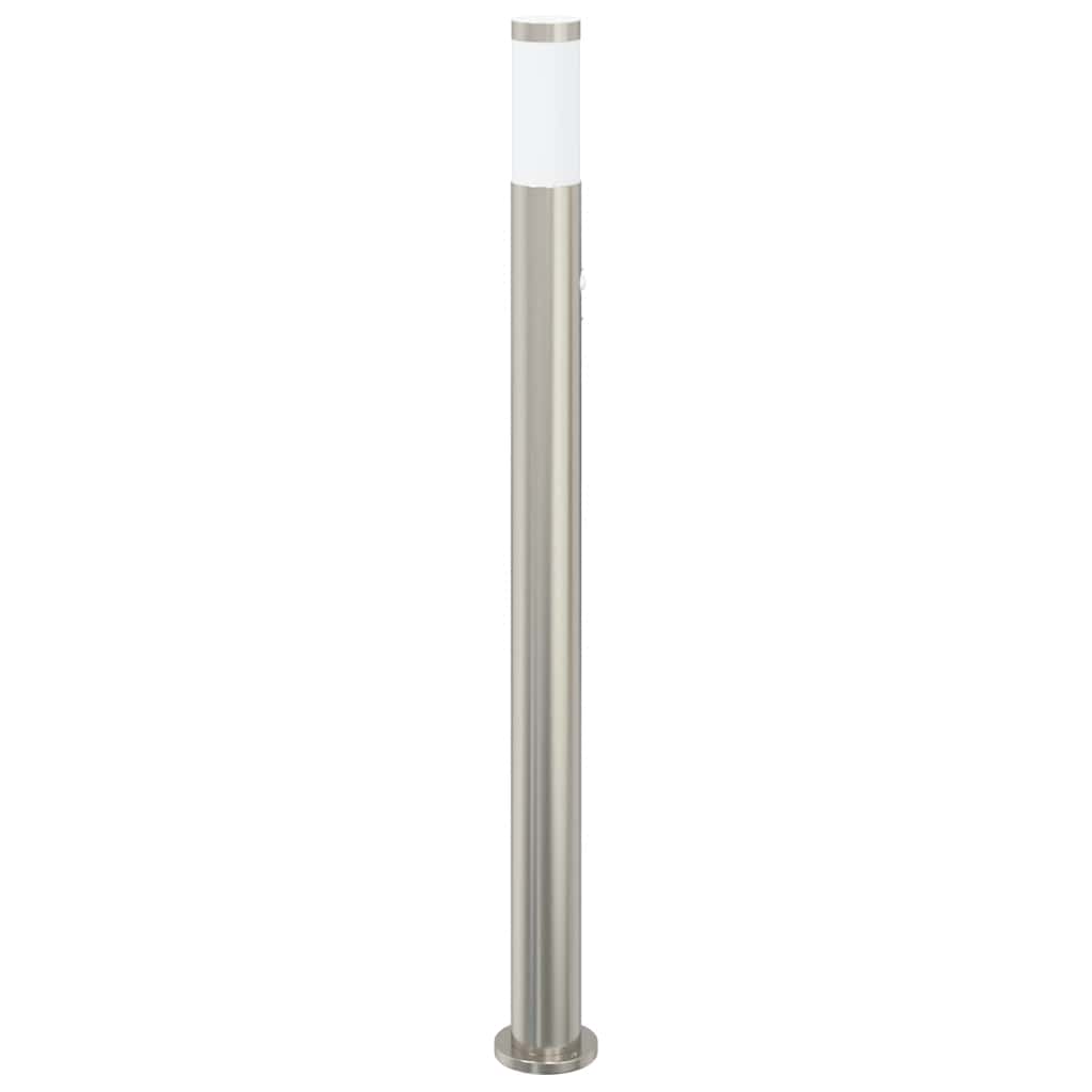 Pollerleuchte mit Sensor 110 cm Edelstahl IP44