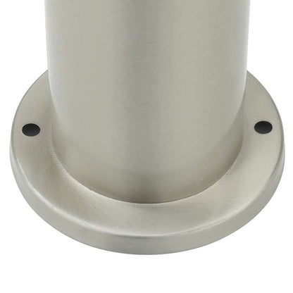 Pollerleuchte mit Auslass 110 cm Edelstahl IP44