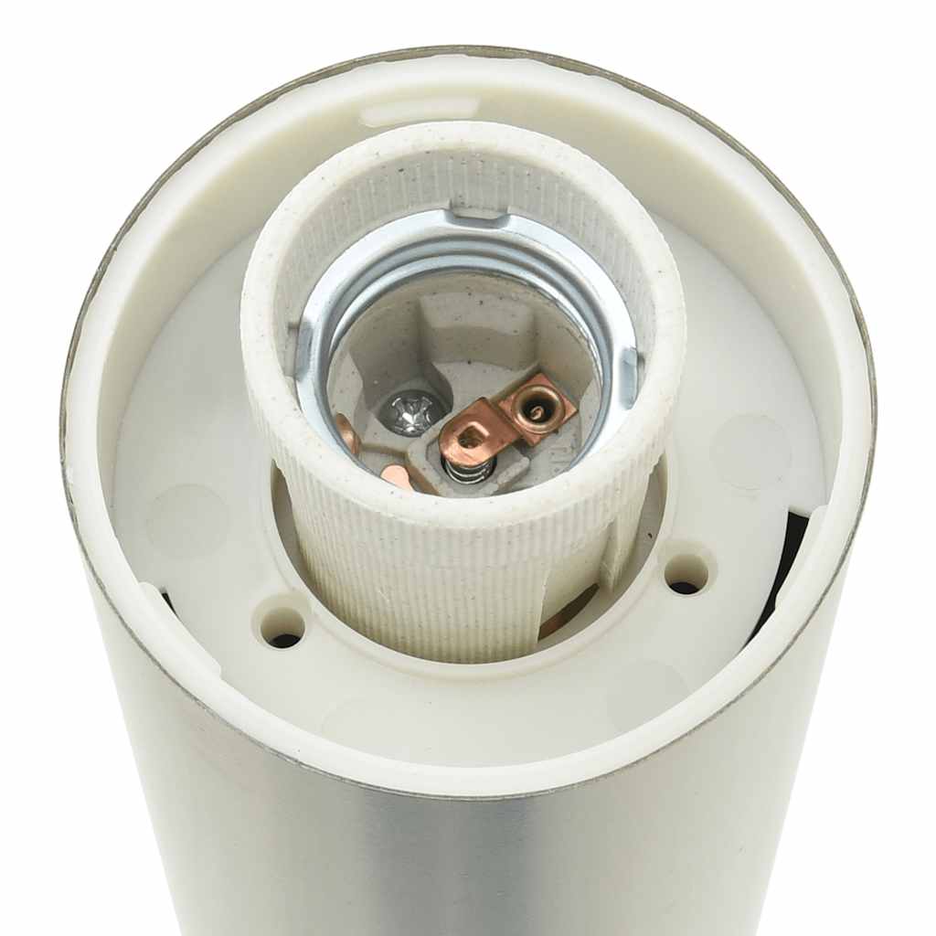 Pollerleuchten mit Sensor&Steckdose 3er 50 cm Edelstahl IP44