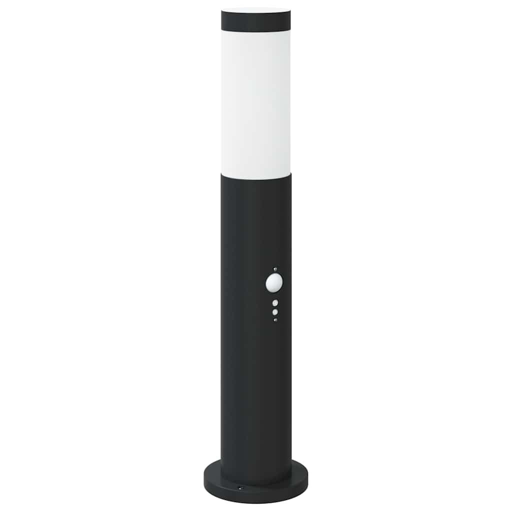 Pollerleuchten mit Sensor 3er 50 cm Edelstahl IP44