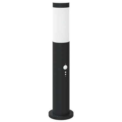 Pollerleuchten mit Sensor 3er 50 cm Edelstahl IP44