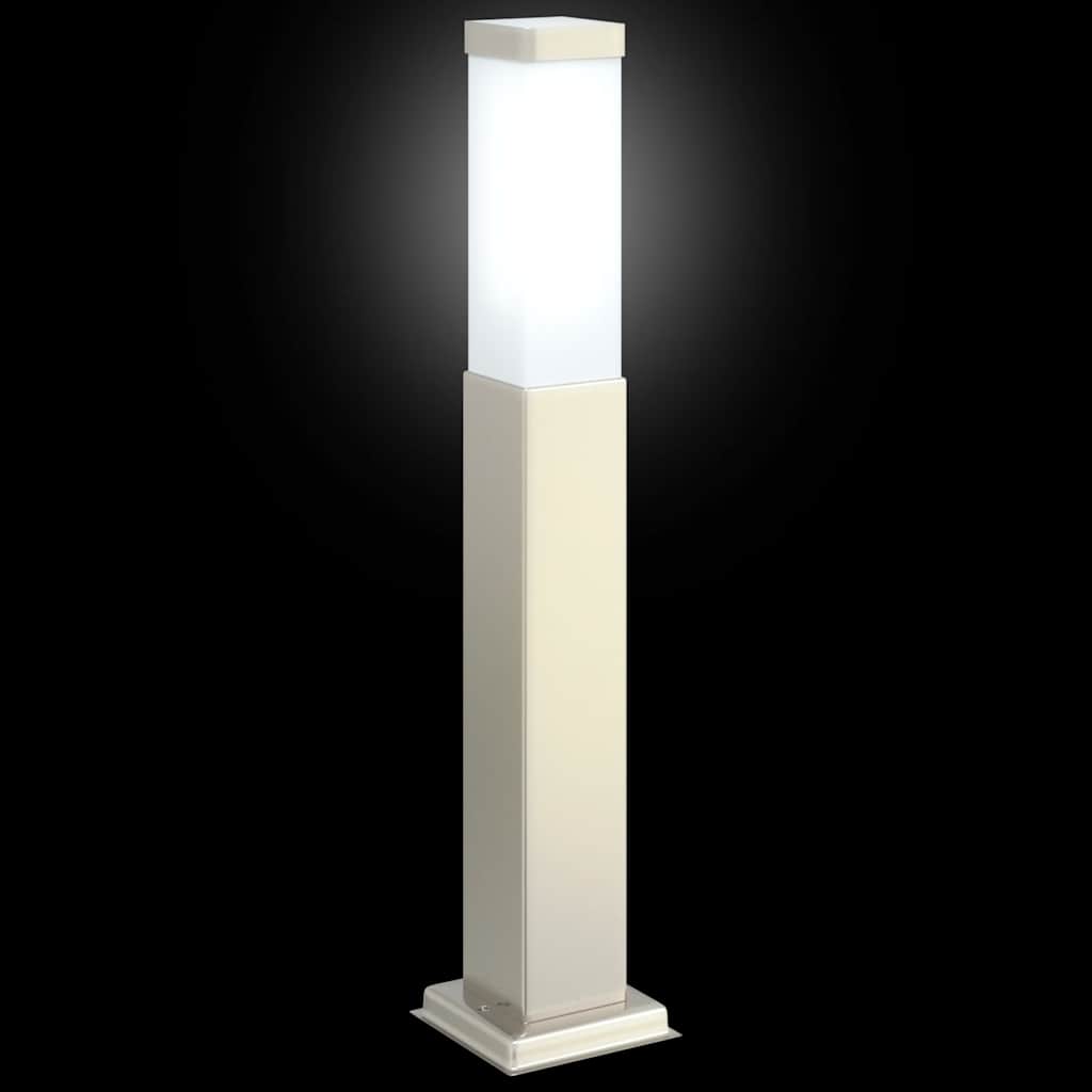 Pollerleuchten 3 Stk. 50 cm Edelstahl IP44