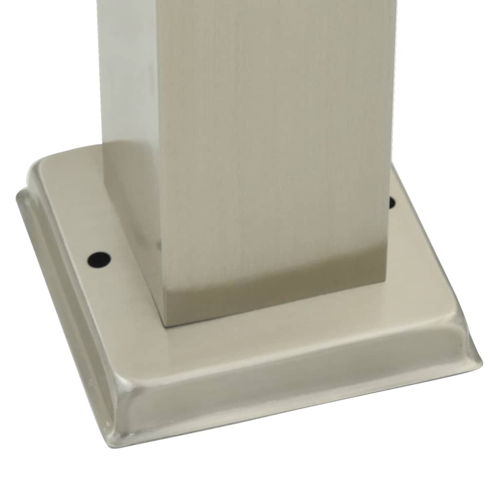 Pollerleuchten 3 Stk. 50 cm Edelstahl IP44