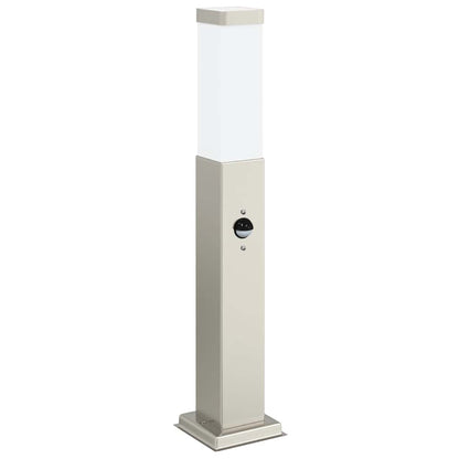 Pollerleuchten mit Sensor 3 Stk. 50 cm Edelstahl IP44