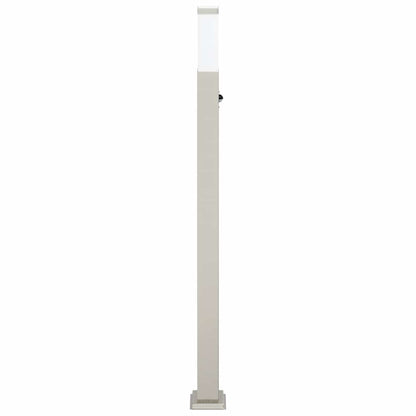 Pollerleuchte mit Sensor 110 cm Edelstahl IP44