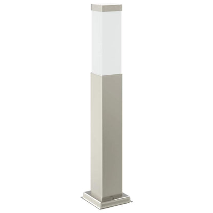 Pollerleuchte mit Auslass 50 cm Edelstahl IP44