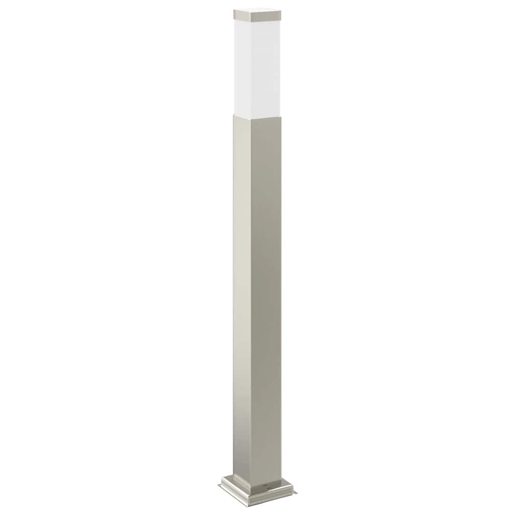 Pollerleuchte mit Auslass 80 cm Edelstahl IP44
