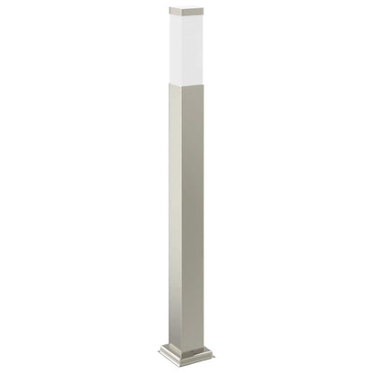 Pollerleuchte mit Auslass 80 cm Edelstahl IP44