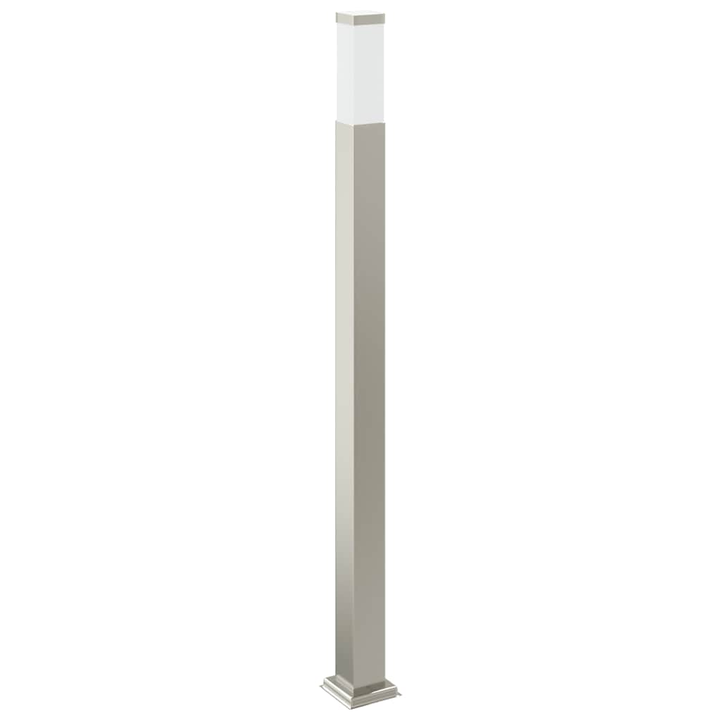Pollerleuchte mit Auslass 110 cm Edelstahl IP44