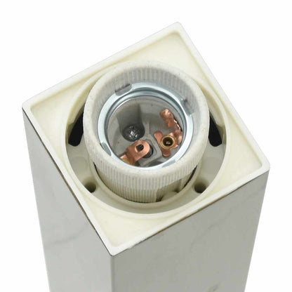 Pollerleuchten mit Sensor&Steckdose 3 Stk. 50 cm Edelstahl IP44