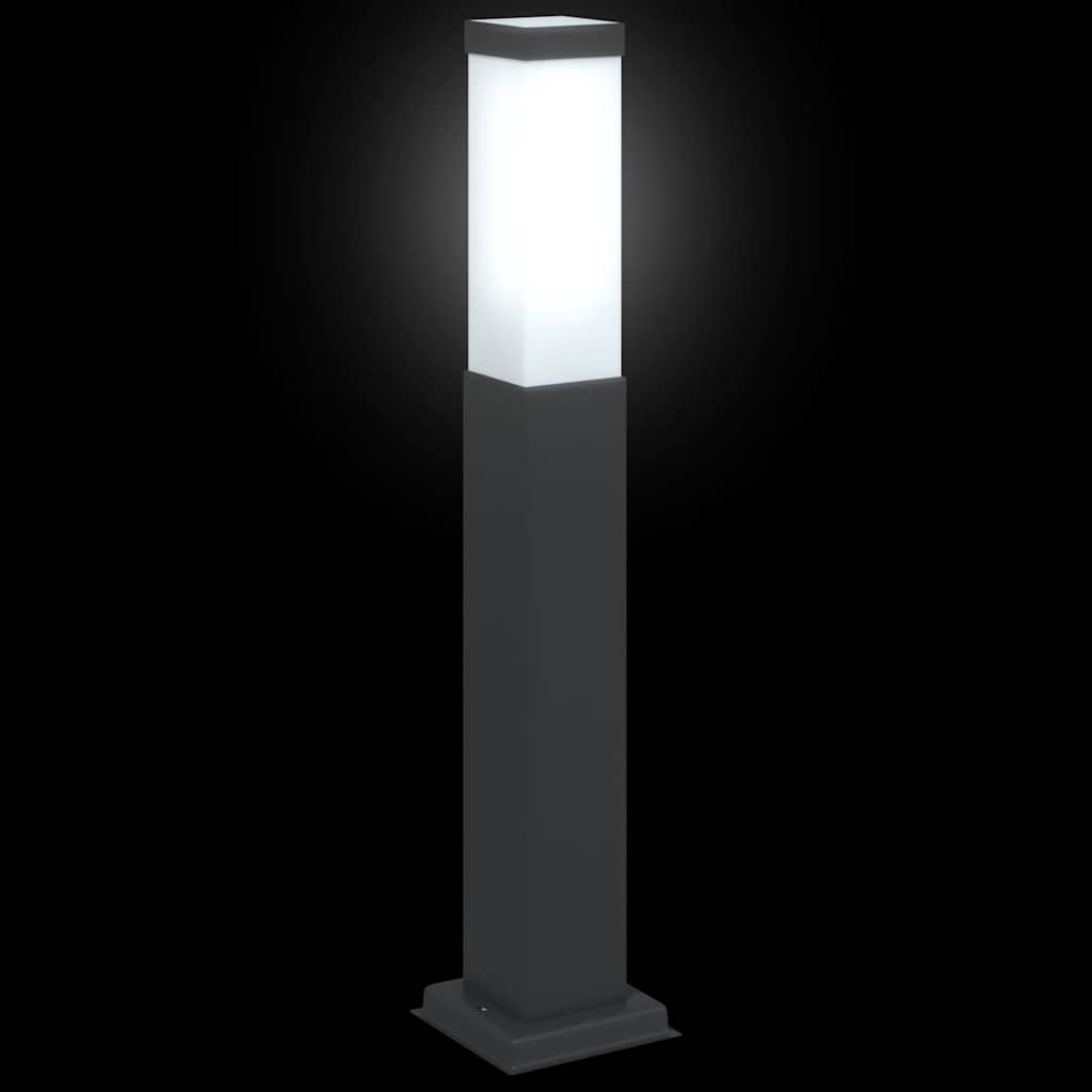 Pollerleuchte 50 cm Schwarz IP44