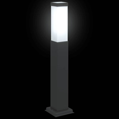 Pollerleuchten 3 Stk. 50 cm Schwarz IP44