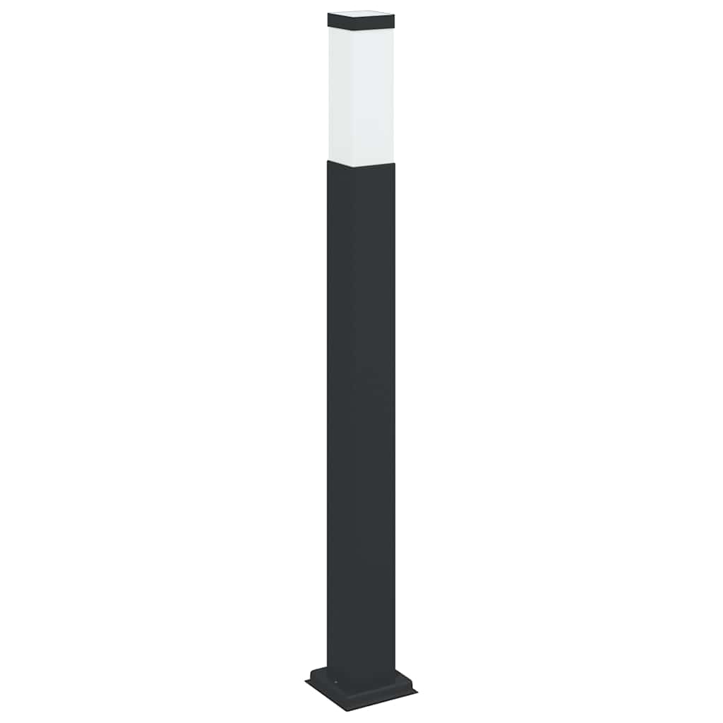 Pollerleuchte 80 cm Schwarz IP44