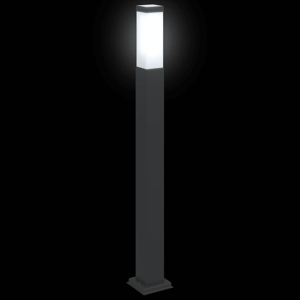 Pollerleuchte 80 cm Schwarz IP44
