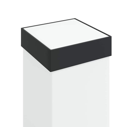 Pollerleuchte 80 cm Schwarz IP44