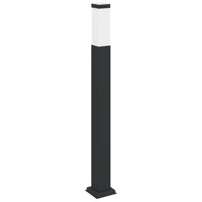Pollerleuchten 3 Stück 80 cm Schwarz IP44