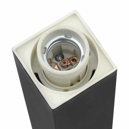 Pollerleuchten 3 Stück 80 cm Schwarz IP44