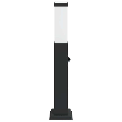 Pollerleuchte mit Sensor 50 cm Schwarz IP44