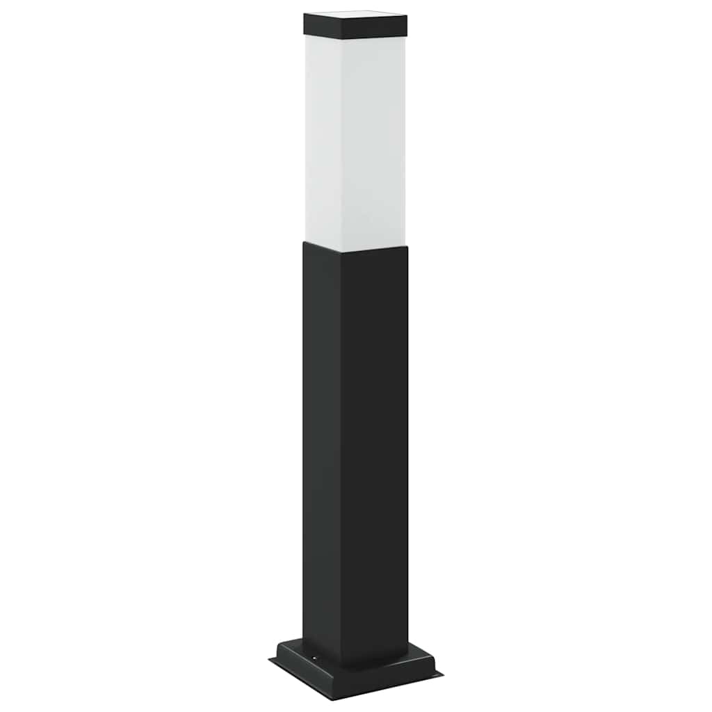 Pollerleuchte mit Sensor 50 cm Schwarz IP44
