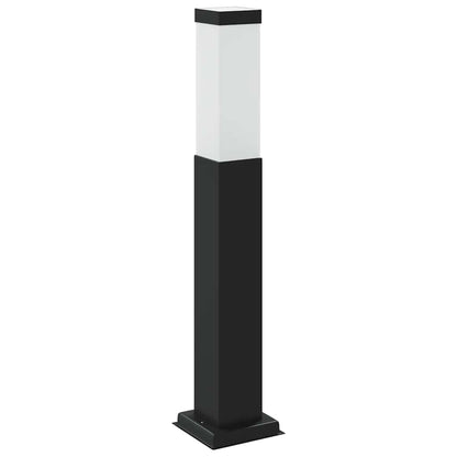 Pollerleuchte mit Sensor 50 cm Schwarz IP44