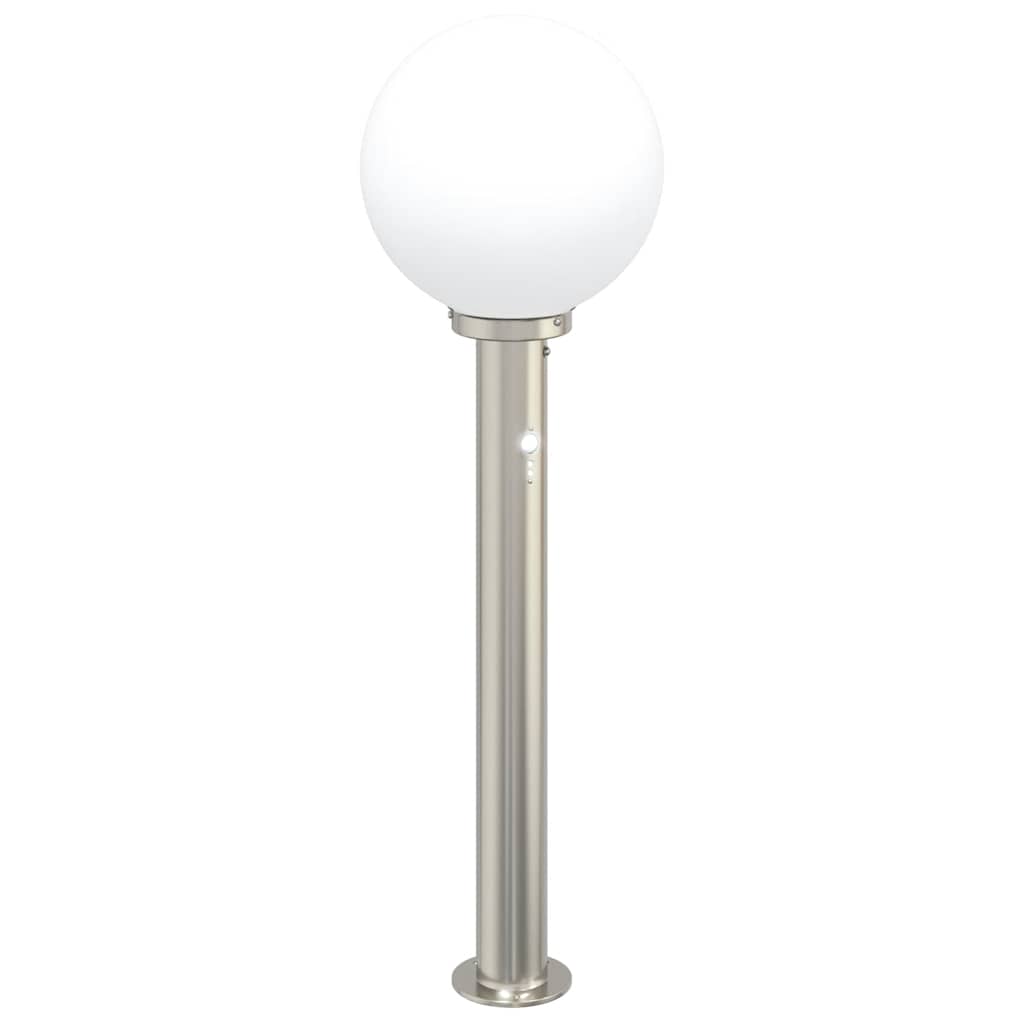 Pollerleuchten mit Sensor 3 Stk. 80 cm Edelstahl IP44