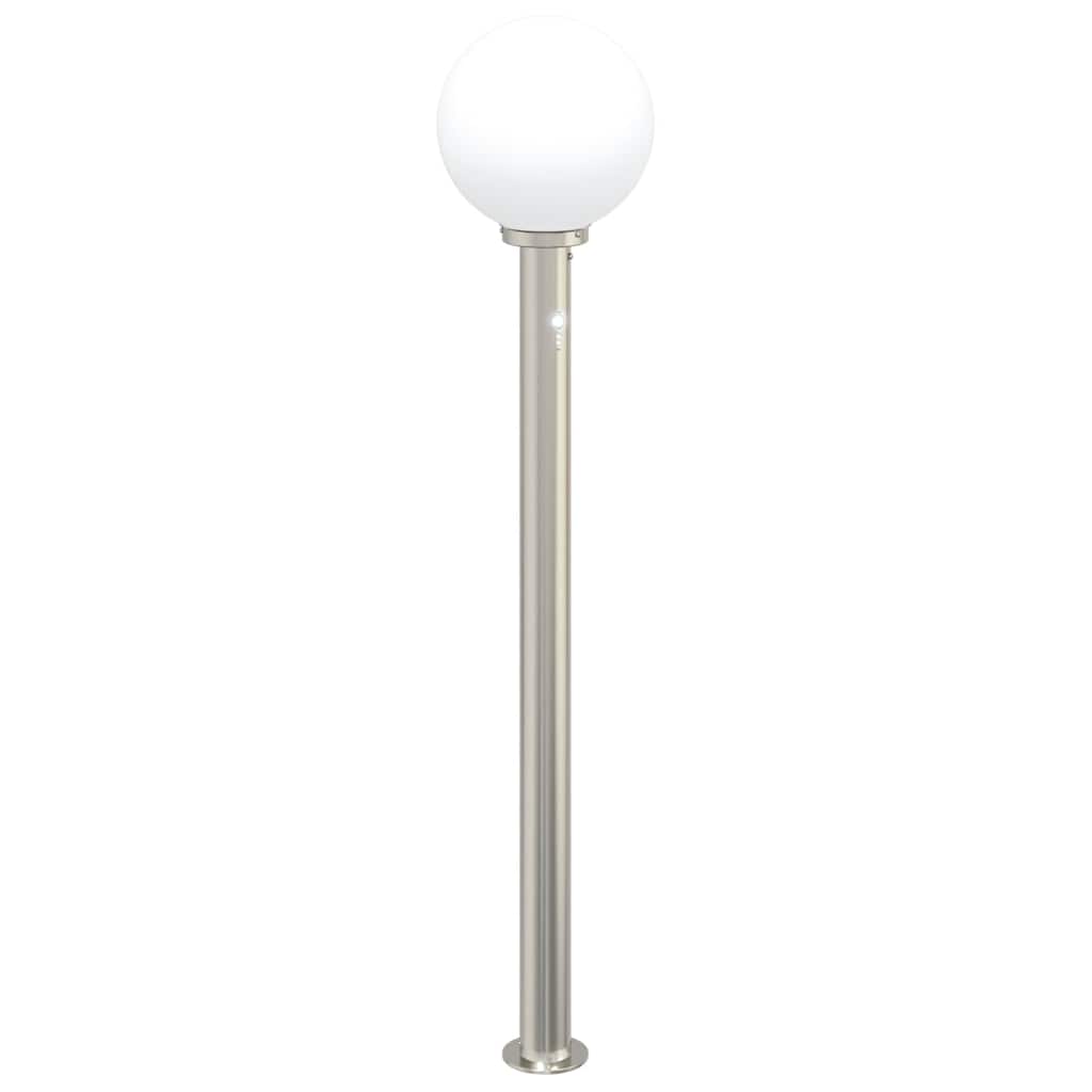 Pollerleuchten mit Sensor 3 Stk. 120 cm Edelstahl IP44