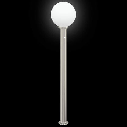 Pollerleuchten mit Sensor 3 Stk. 120 cm Edelstahl IP44