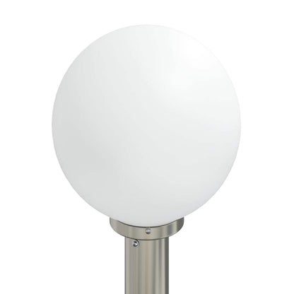 Pollerleuchte mit Sensor&Steckdose 80 cm Edelstahl IP44