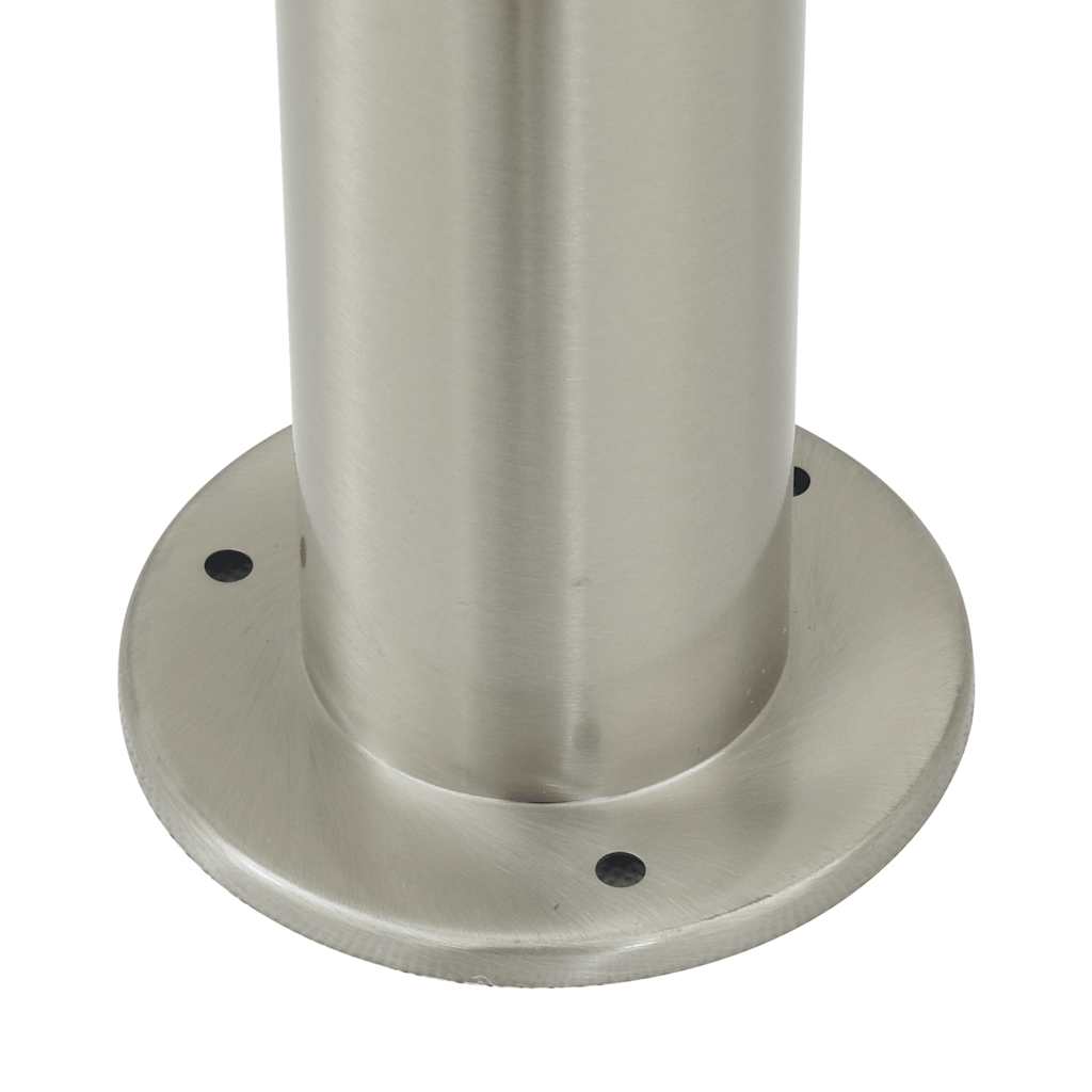 Pollerleuchte mit Sensor und Steckdose 120 cm Edelstahl IP44