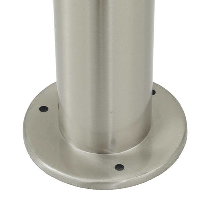 Pollerleuchte mit Sensor und Steckdose 120 cm Edelstahl IP44