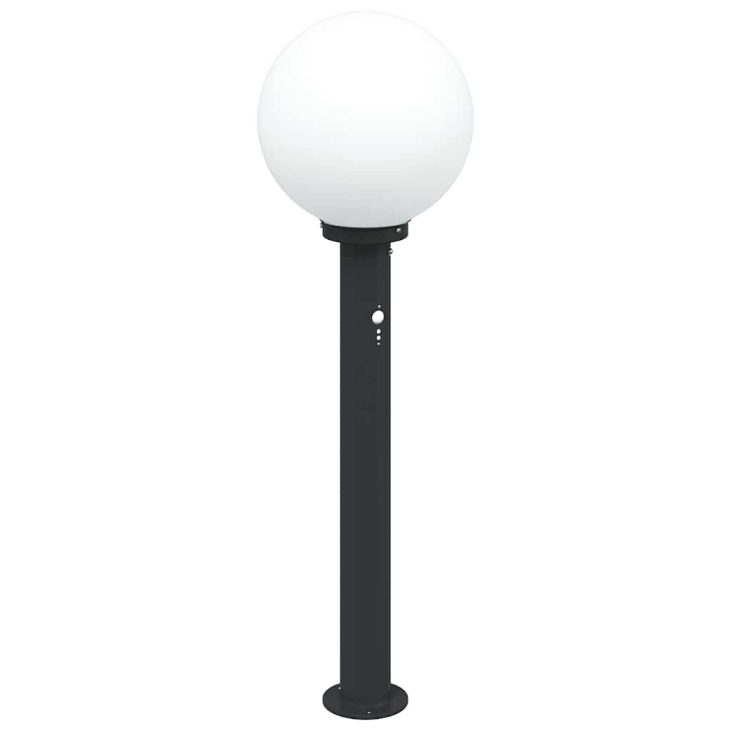 Pollerleuchten mit Sensor 3 Stk. 80 cm Schwarz IP44