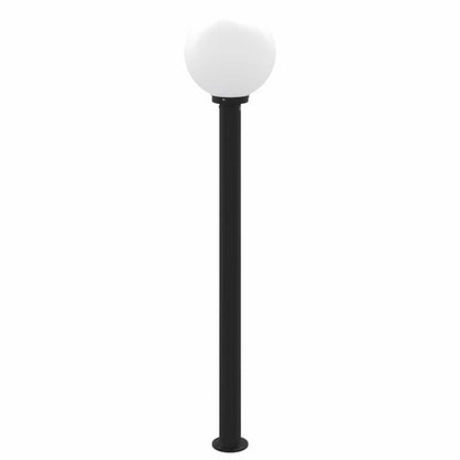 Pollerleuchte mit Sensor 120 cm Schwarz IP44