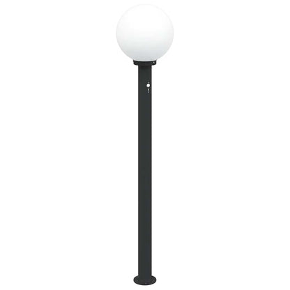 Pollerleuchten mit Sensor 3 Stk. 120 cm Schwarz IP44