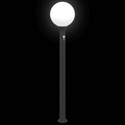 Pollerleuchten mit Sensor 3 Stk. 120 cm Schwarz IP44