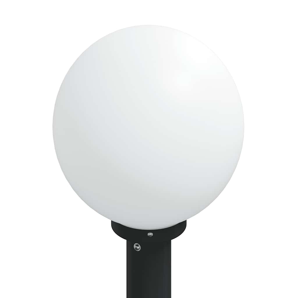 Pollerleuchte mit Auslass 80 cm Schwarz IP44