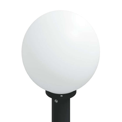 Pollerleuchte mit Auslass 80 cm Schwarz IP44